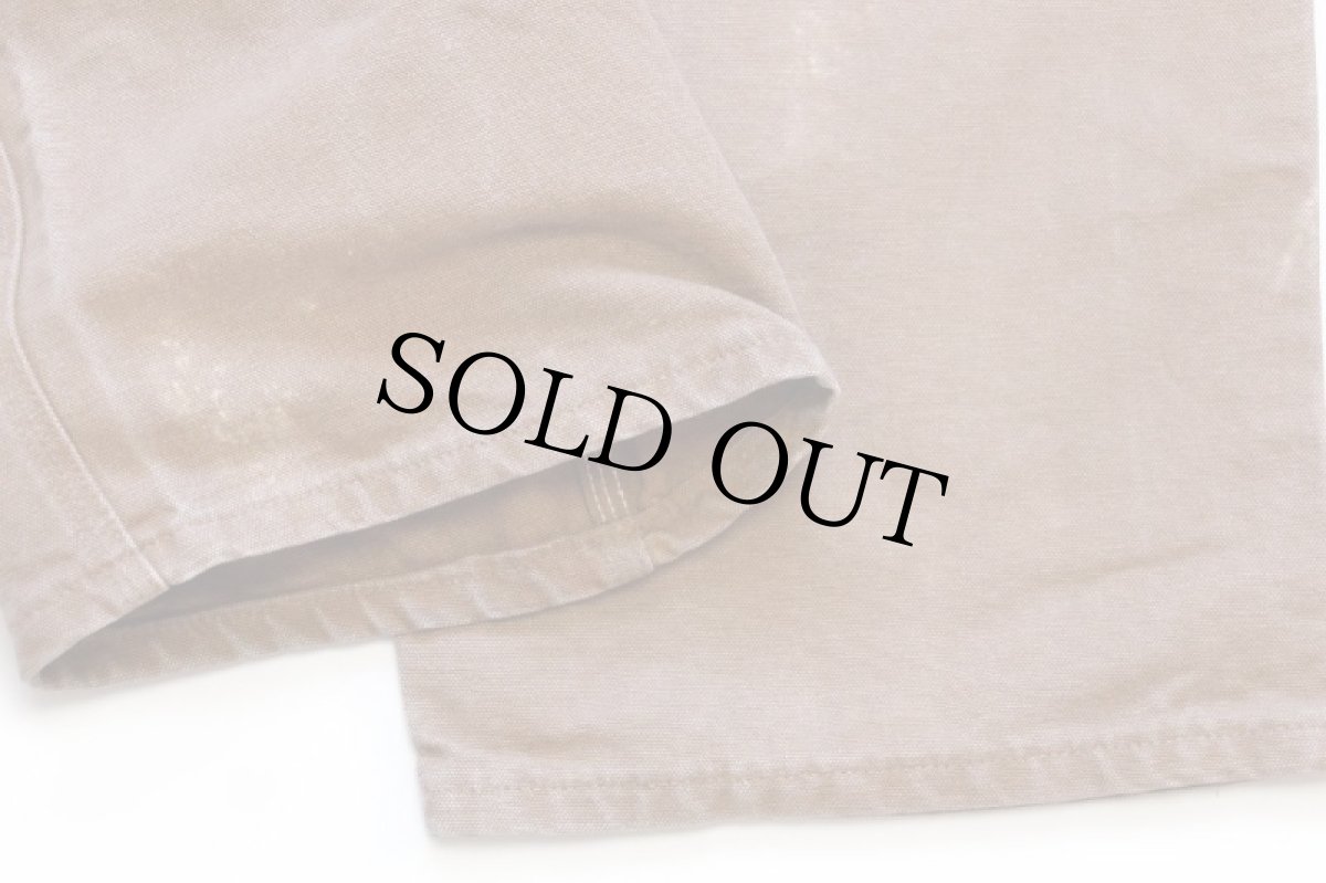 画像8: 00s USA製 carharttカーハート ダック地 ペインターパンツ 茶 w36 L30 (8)