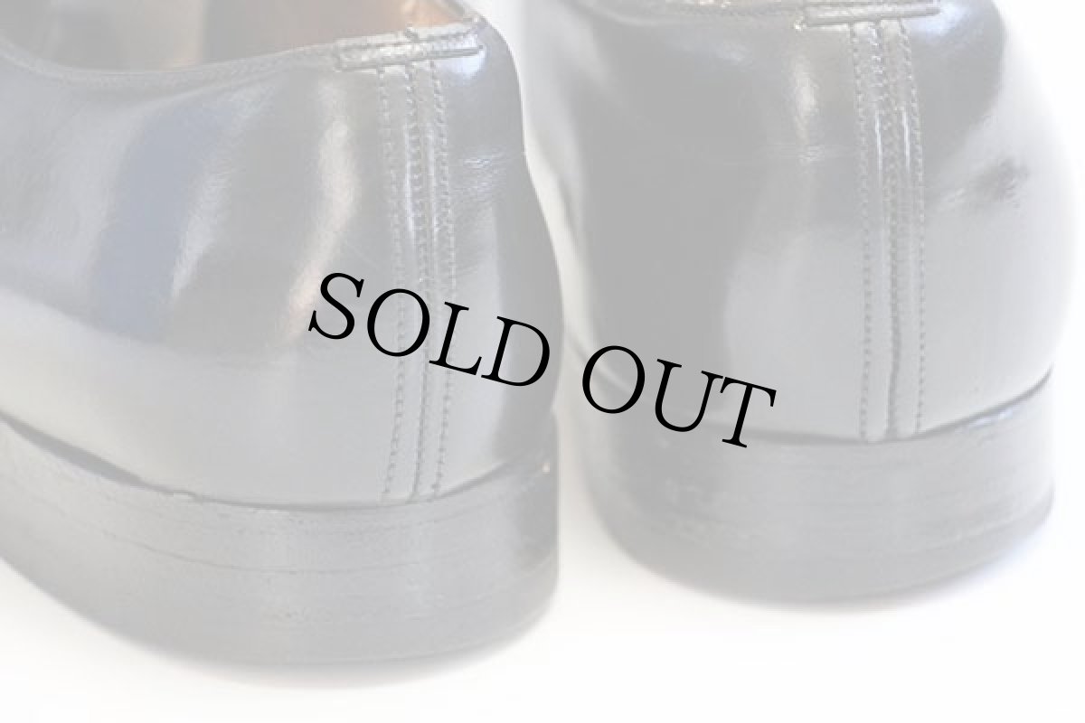 画像10: 80s 英国製 Church's チャーチ CONSUL ストレートチップ レザーシューズ 黒 11★革靴 (10)