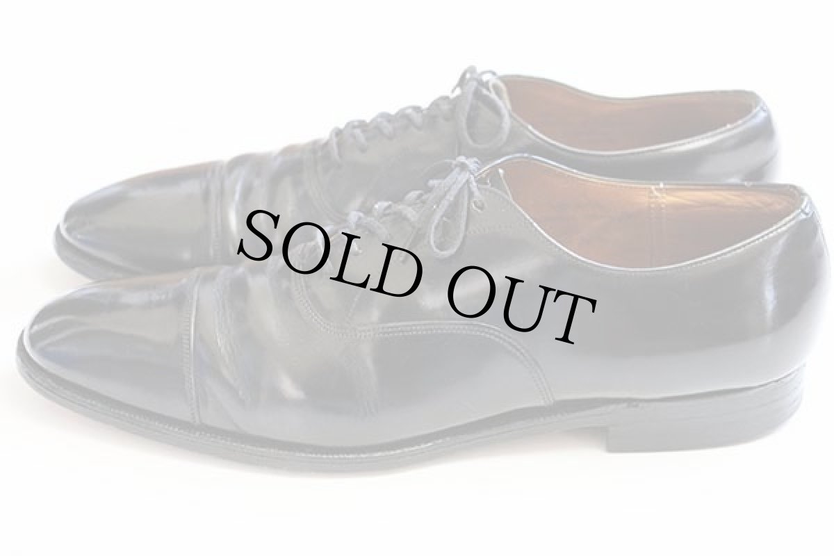 画像3: 80s 英国製 Church's チャーチ CONSUL ストレートチップ レザーシューズ 黒 11★革靴 (3)