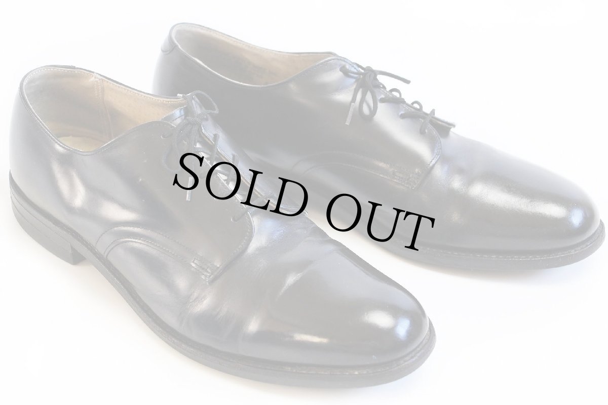 画像2: 90s 米軍 サービスシューズ レザーシューズ 黒 11.5R★革靴 (2)