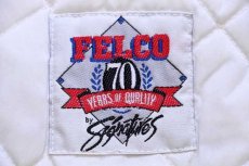 画像4: FELCO 70周年 MLB New York Yankees ニューヨーク ヤンキース キルティングライナー ナイロンスタジャン 紺 (4)