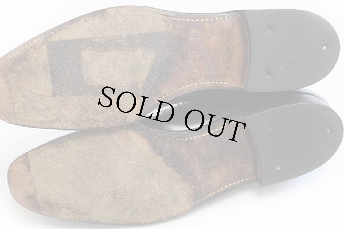 画像4: 80s 英国製 Church's チャーチ CONSUL ストレートチップ レザーシューズ 黒 11★革靴 (4)