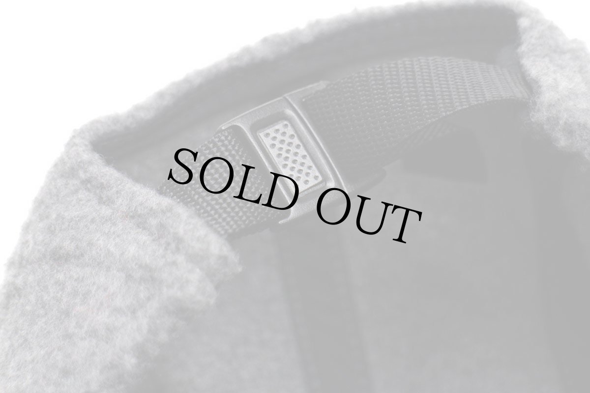 画像7: 90s USA製 LANDS'ENDランズエンド フリースキャップ ジェットキャップ グレー (7)