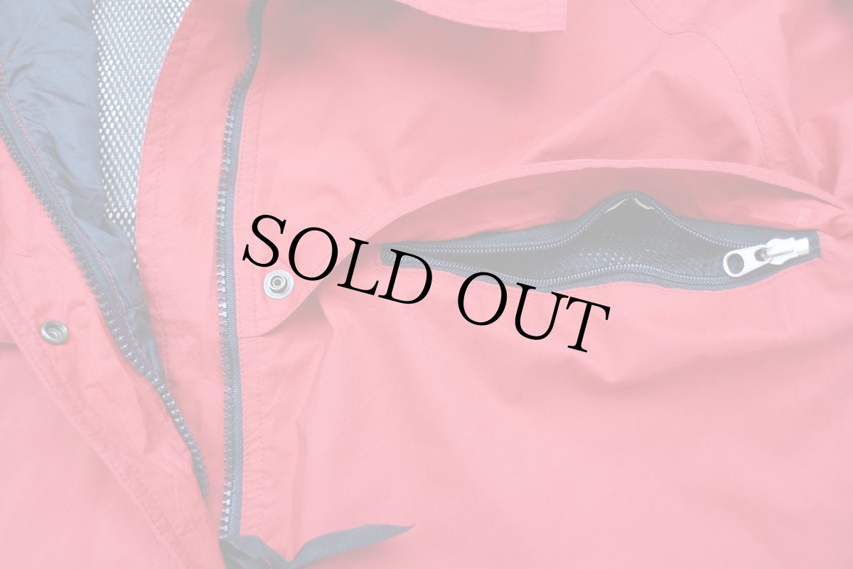 画像6: 80s EddieBauerエディーバウアー GORE-TEXゴアテックス ナイロン マウンテンパーカー 赤 M (6)