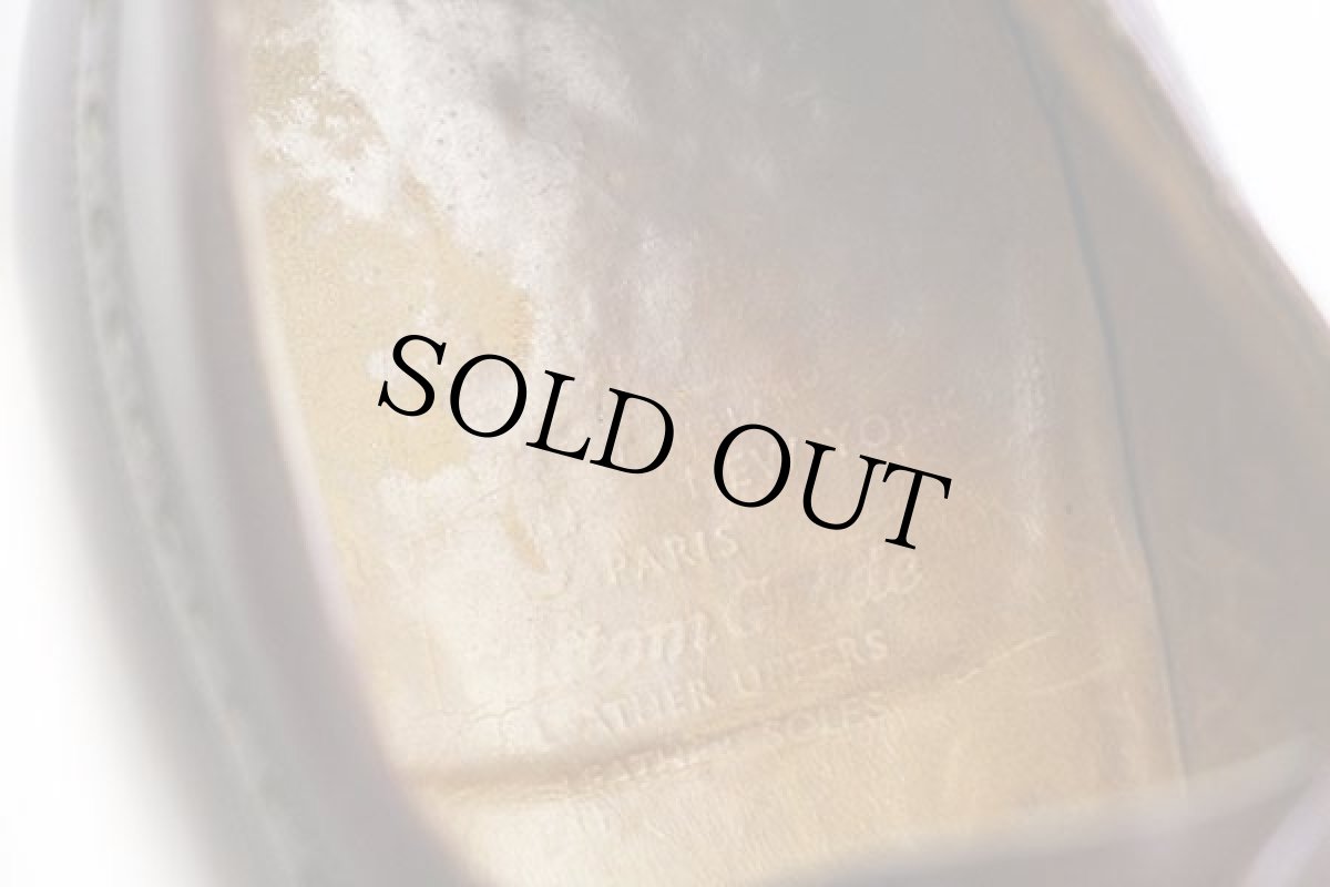 画像6: 80s 英国製 Church's チャーチ プレーントゥ レザーシューズ 茶★革靴 (6)