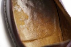 画像6: 80s 英国製 Church's チャーチ プレーントゥ レザーシューズ 茶★革靴 (6)