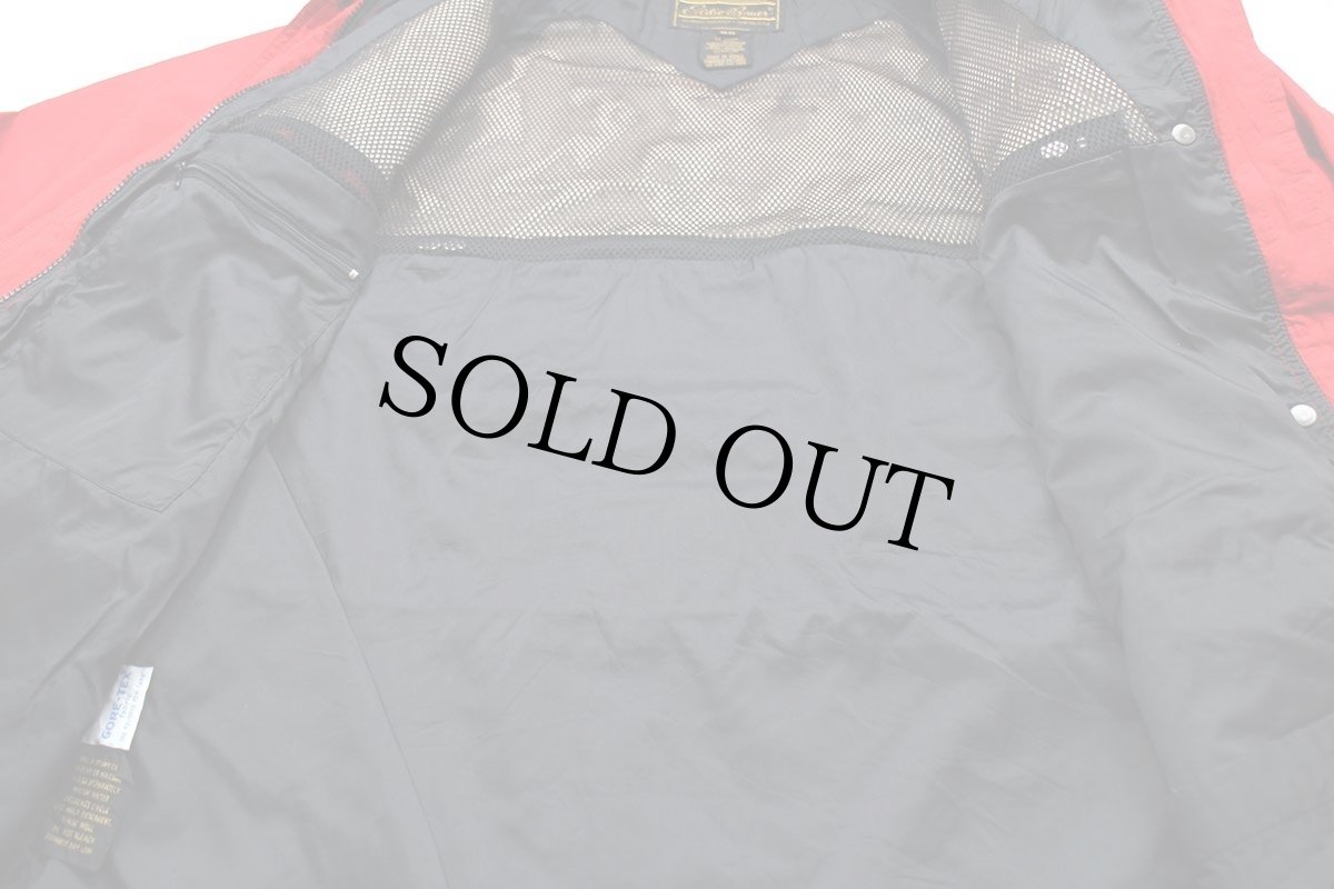 画像5: 80s EddieBauerエディーバウアー GORE-TEXゴアテックス ナイロン マウンテンパーカー 赤 M (5)