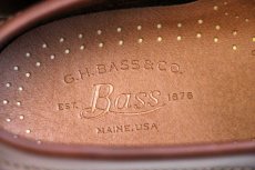 画像6: G.H.BASS ペニーローファー レザーシューズ 焦げ茶 10.5D★革靴 (6)