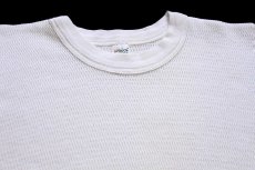 画像4: 70s USA製 mayo SPRUCE サーマルシャツ オフホワイト (4)