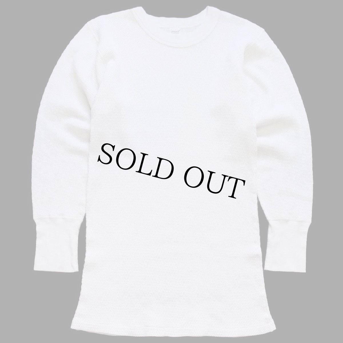 画像2: 70s USA製 mayo SPRUCE サーマルシャツ オフホワイト (2)