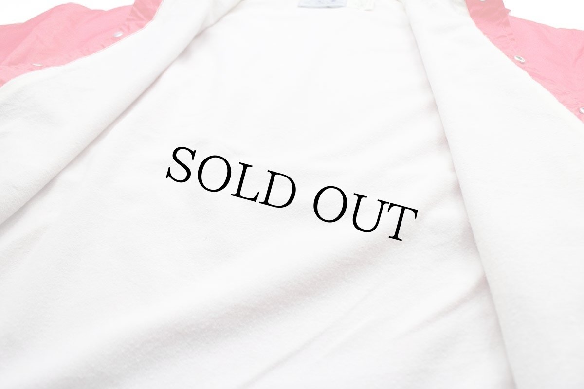 画像5: 80s USA製 Swingster UNITED STATES MARINE CORPS ナイロン コーチジャケット 赤 S (5)