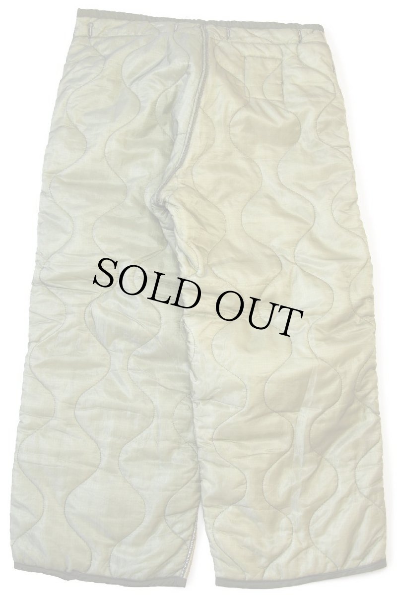 画像3: デッドストック★70s 米軍 U.S.ARMY M-65 フィールドカーゴパンツ パネル切り替え ナイロン キルティングライナー オリーブグリーンS-L★17 (3)