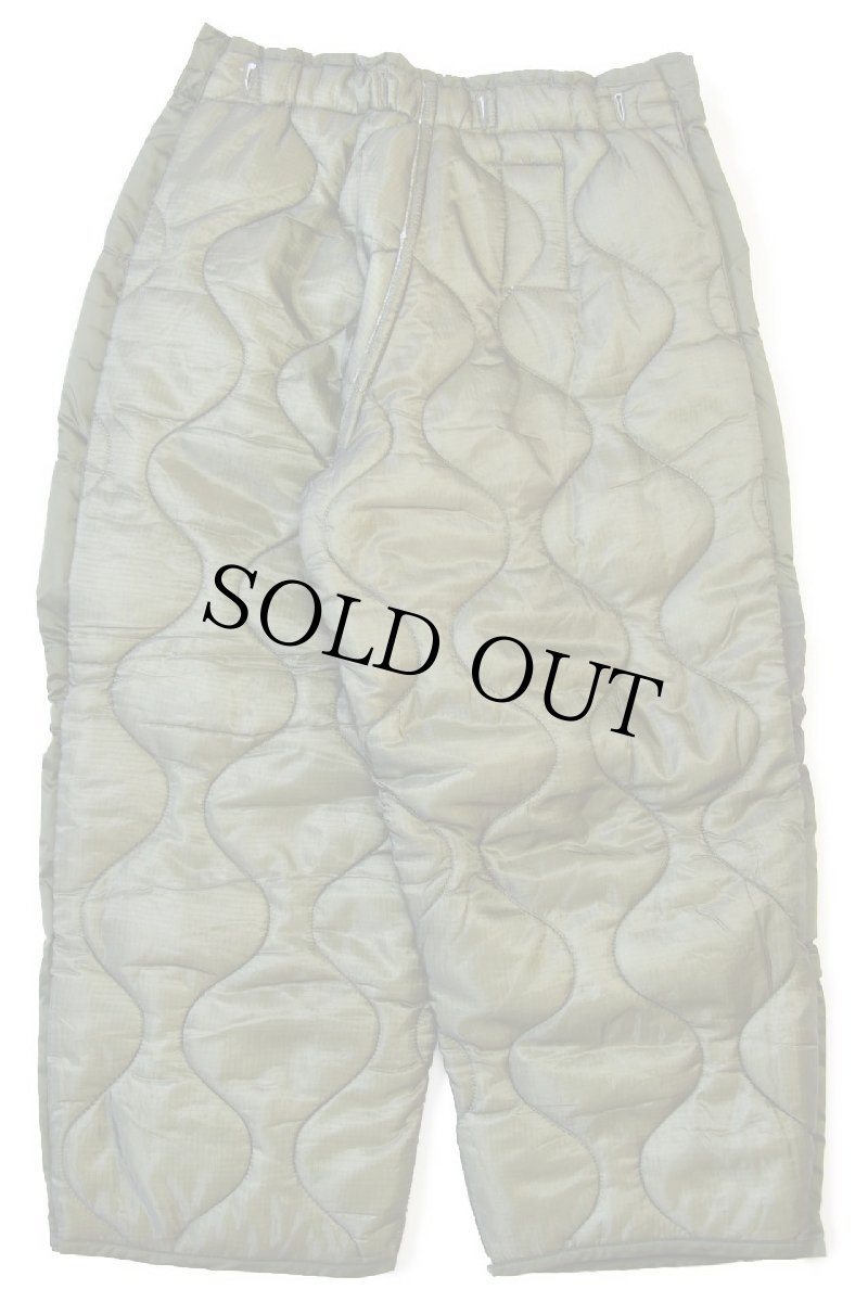 画像3: デッドストック★80s 米軍 U.S.ARMY M-65 フィールドカーゴパンツ ツートン ナイロン キルティングライナー オリーブグリーン XS★26 (3)