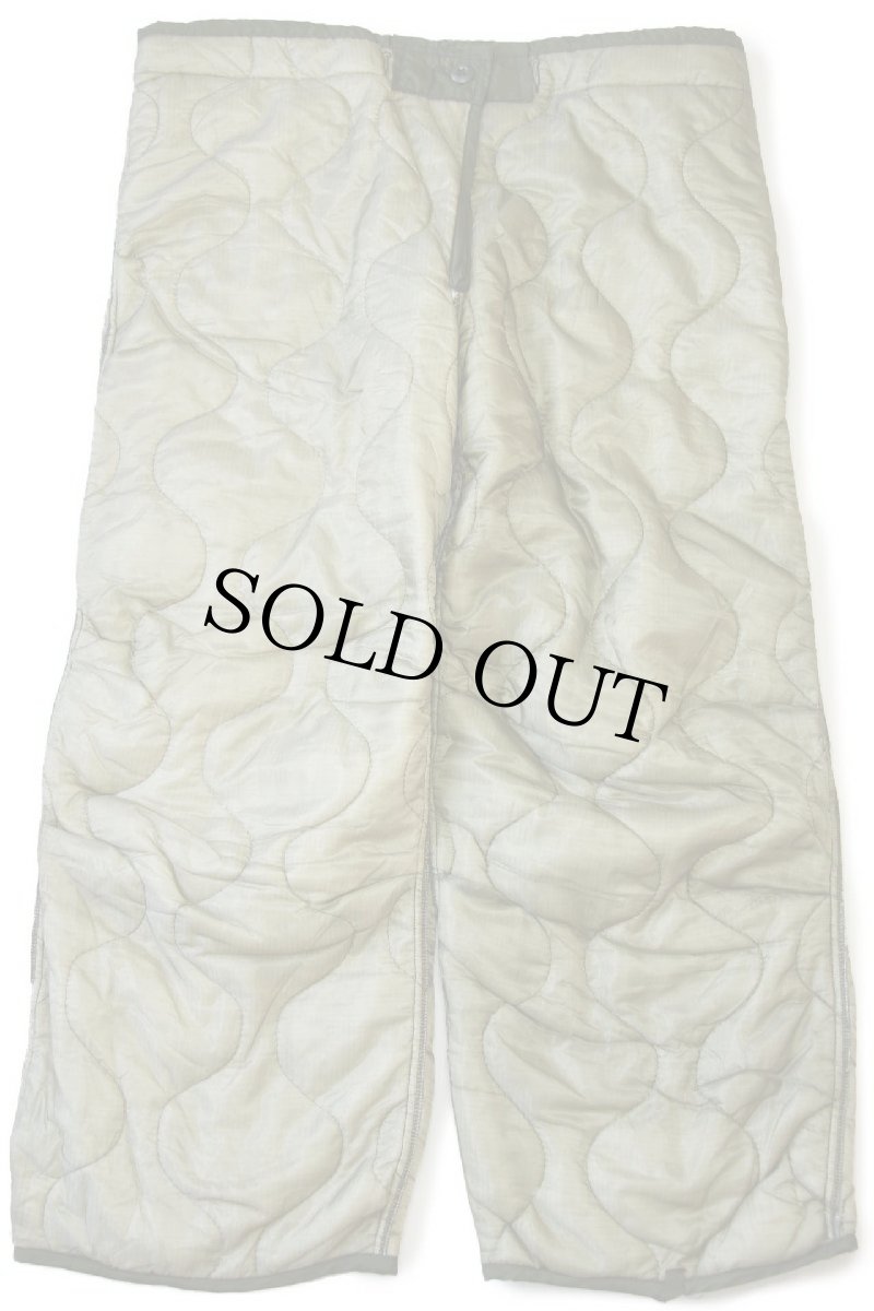 画像2: デッドストック★70s 米軍 U.S.ARMY M-65 フィールドカーゴパンツ パネル切り替え ナイロン キルティングライナー オリーブグリーンS-L★22 (2)