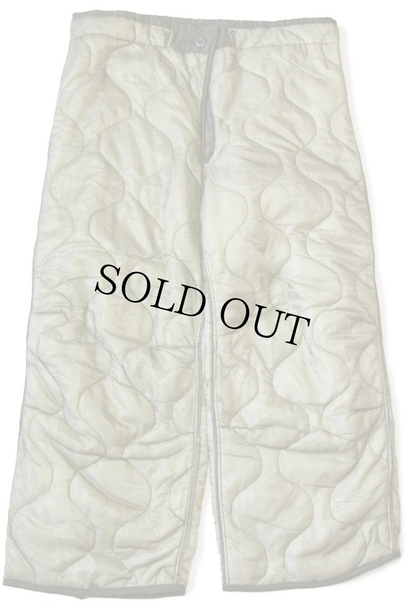 画像2: デッドストック★70s 米軍 U.S.ARMY M-65 フィールドカーゴパンツ ツートン ナイロン キルティングライナー オリーブグリーン S-L★20 (2)