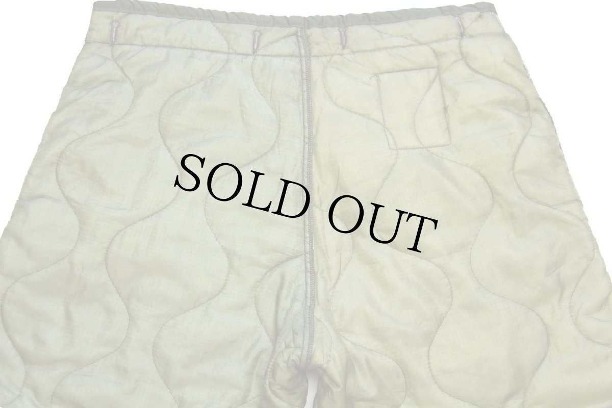 画像5: デッドストック★70s 米軍 U.S.ARMY M-65 フィールドカーゴパンツ パネル切り替え ナイロン キルティングライナー オリーブグリーンS-L★17 (5)