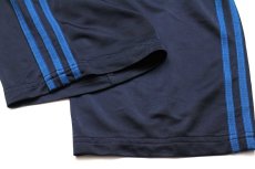 画像7: 00s adidasアディダス フェルトプリント トラックパンツ 紺×青 XL★ジャージ (7)