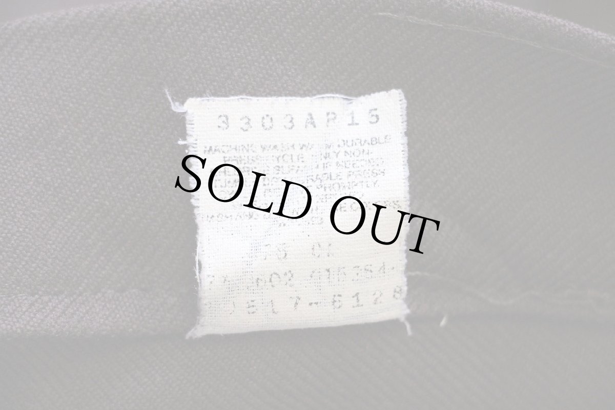 画像7: 00s Levi'sリーバイス 517 ポリエステルパンツ 焦げ茶 W35★101 スタプレ (7)