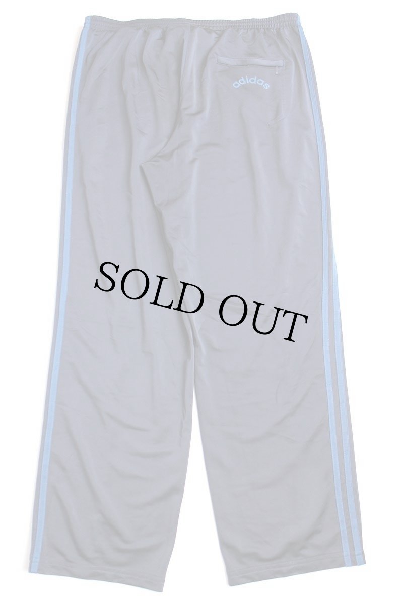 画像3: 00s adidasアディダス フェルトプリント トラックパンツ 紺×青 XL★ジャージ (3)