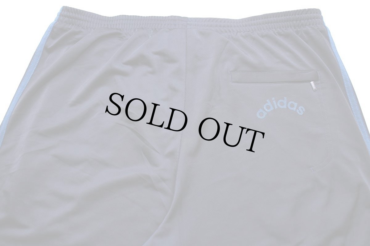 画像5: 00s adidasアディダス フェルトプリント トラックパンツ 紺×青 XL★ジャージ (5)