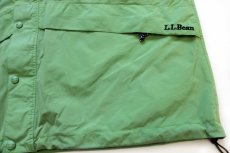 画像6: 90s L.L.Bean STOWAWAY GORE-TEXゴアテックス ナイロン マウンテンパーカー 黄緑 XXL★特大 (6)