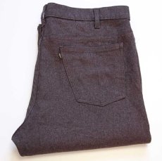 画像1: 90s USA製 Levi'sリーバイス 517 ポリエステルパンツ ココア w38 L30★103 スタプレ (1)