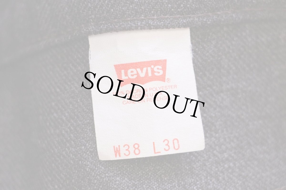 画像6: 90s USA製 Levi'sリーバイス 517 ポリエステルパンツ ココア w38 L30★103 スタプレ (6)