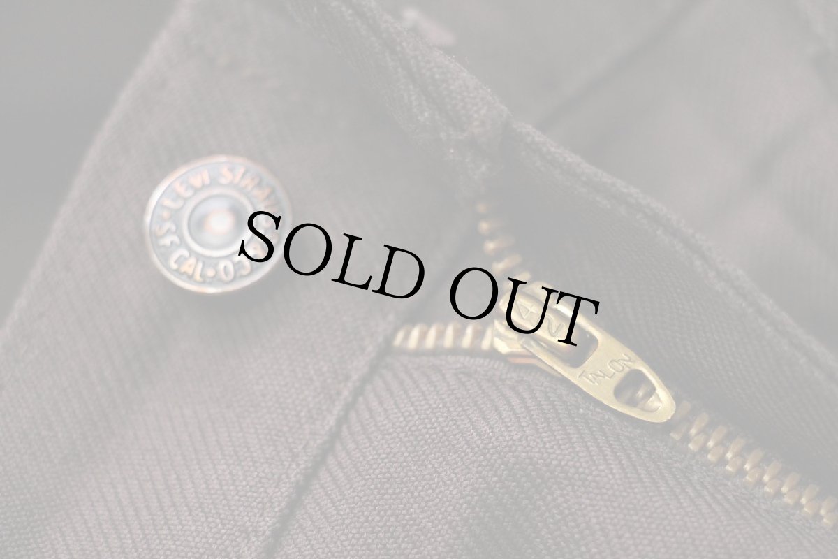 画像7: 80s USA製 Levi'sリーバイス 517 ポリエステルパンツ 焦げ茶 w36★94 スタプレ (7)