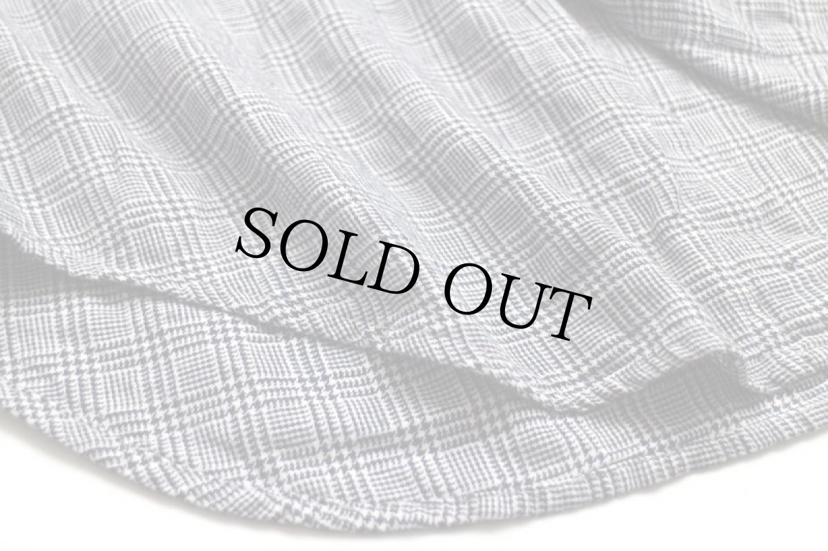 画像5: 80s GAPギャップ グレンチェック コットン ライトネルシャツ S (5)