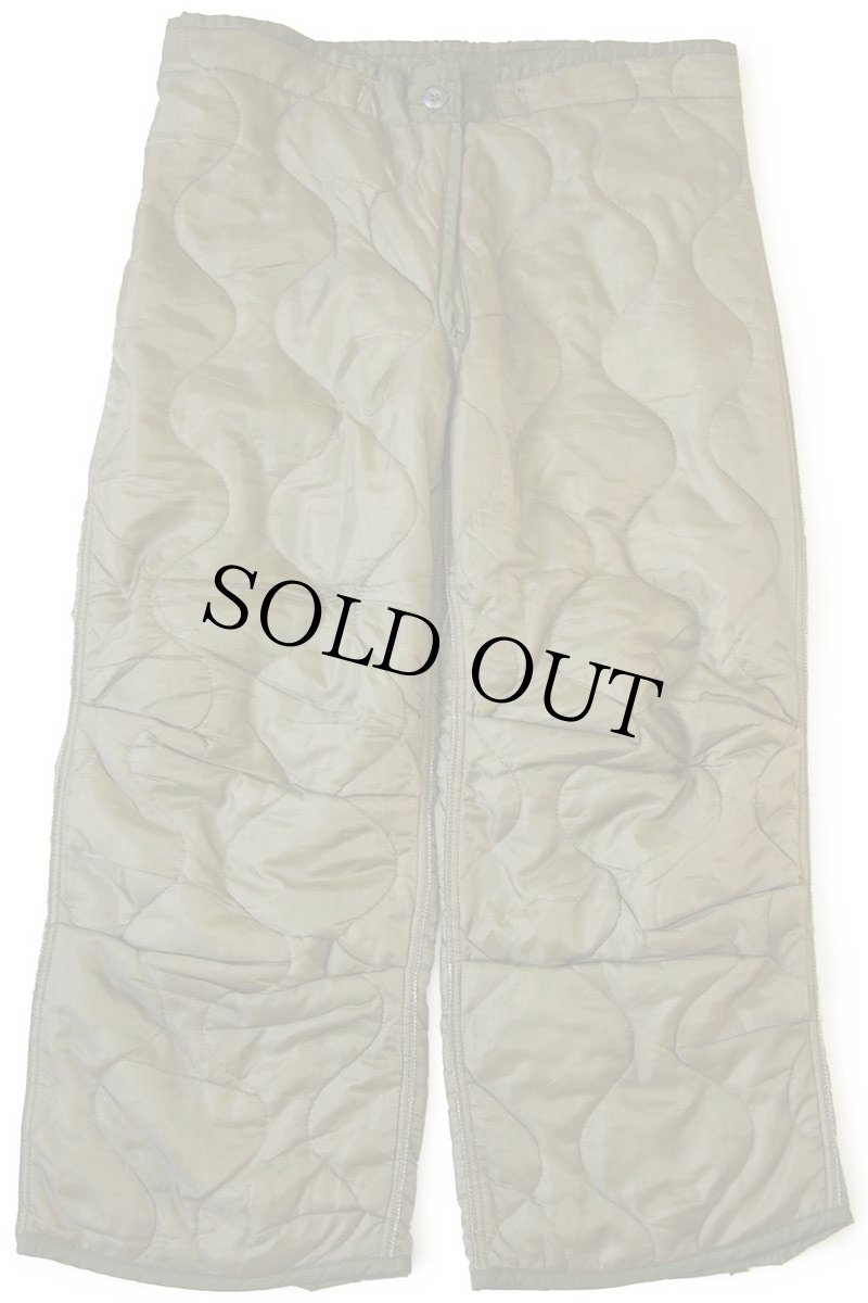 画像2: デッドストック★70s 米軍 U.S.ARMY M-65 フィールドカーゴパンツ ツートン ナイロン キルティングライナー オリーブグリーン S-L★23 (2)