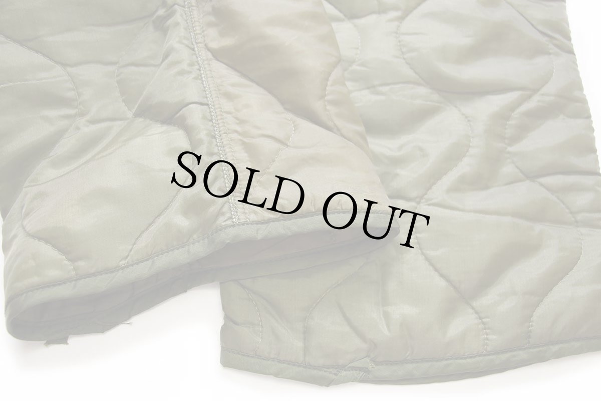 画像7: デッドストック★70s 米軍 U.S.ARMY M-65 フィールドカーゴパンツ ツートン ナイロン キルティングライナー オリーブグリーン S-L★23 (7)