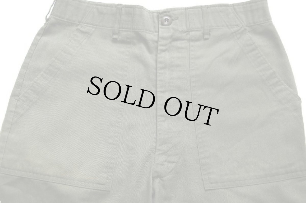 画像4: 70s 米軍 U.S.ARMY ユーティリティ ベイカーパンツ オリーブグリーン w32 (4)