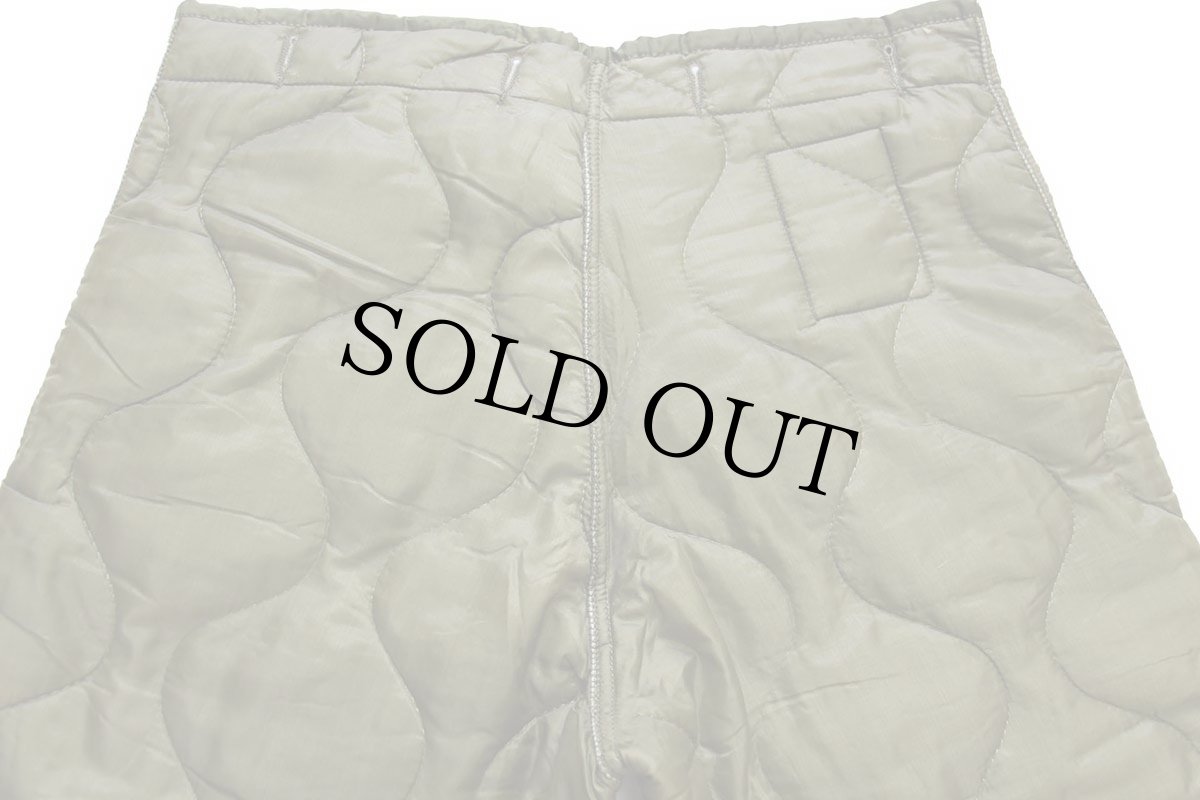 画像5: デッドストック★70s 米軍 U.S.ARMY M-65 フィールドカーゴパンツ ツートン ナイロン キルティングライナー オリーブグリーン S-L★23 (5)