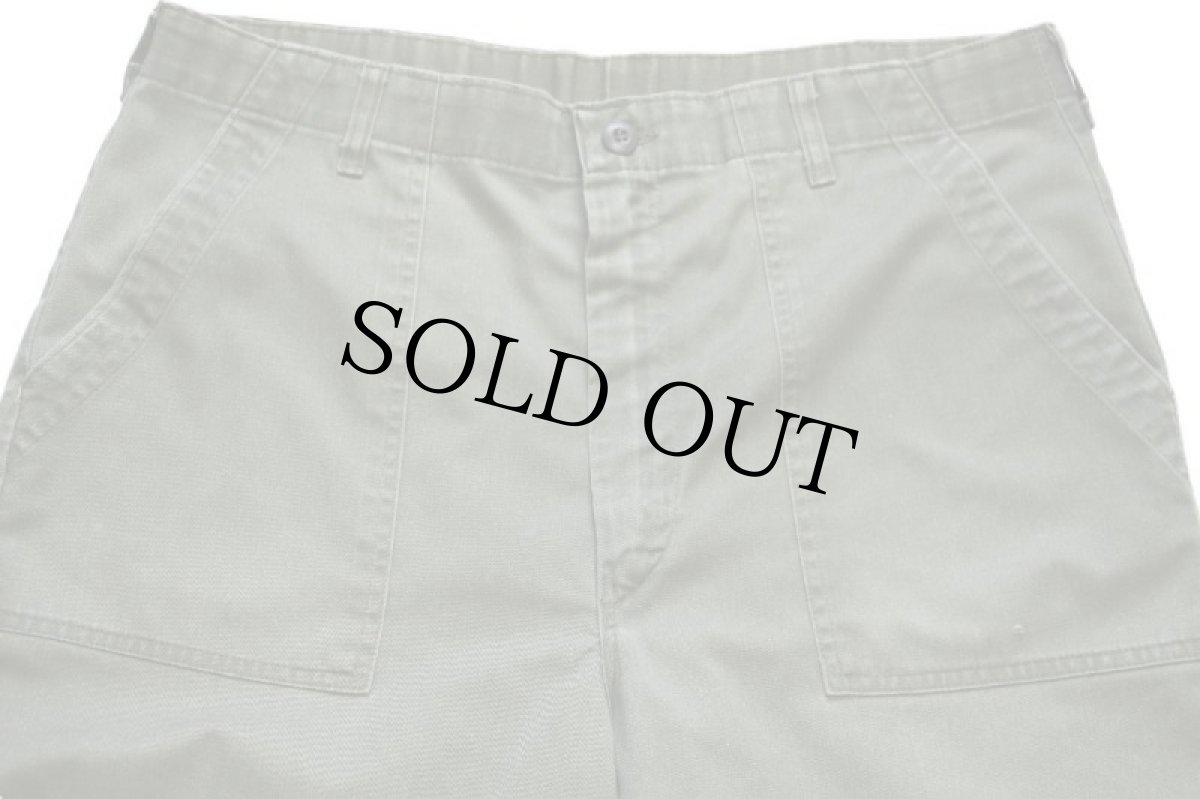 画像4: 70s 米軍 U.S.ARMY ユーティリティ ベイカーパンツ オリーブグリーン w40 (4)