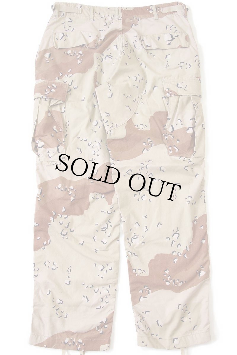 画像3: 80s 米軍 U.S.ARMY チョコチップ デザートカモ BDU カーゴパンツ M-R★B (3)