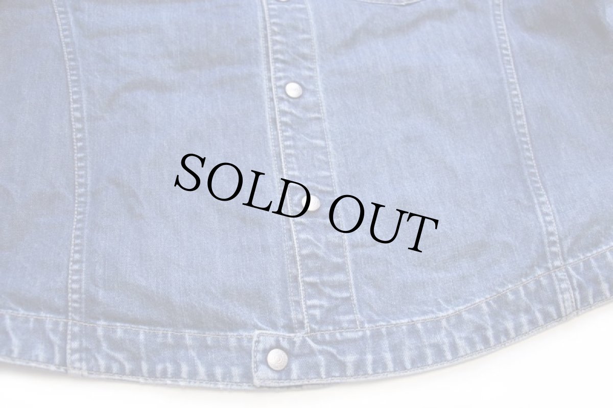 画像6: 00s Levi'sリーバイス ENGINEERED JEANS 70100 立体裁断 デニムジャケット XL★ユーロ (6)