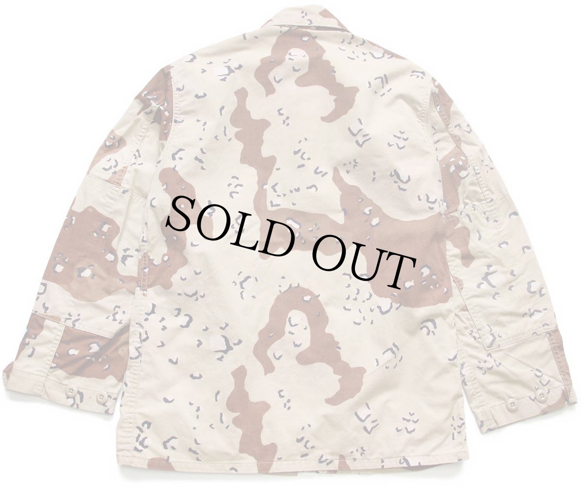 画像2: 80s 米軍 U.S.ARMY チョコチップ デザートカモ BDU ジャケット S-S (2)