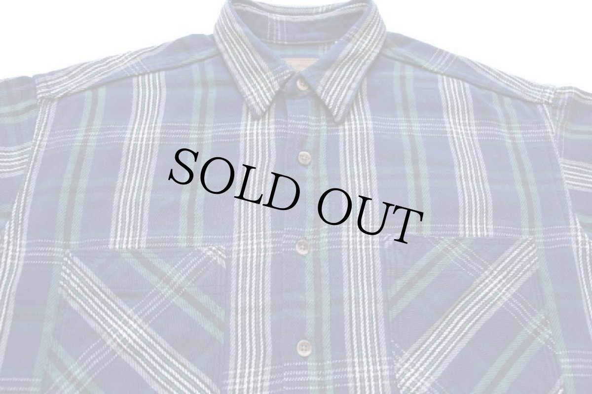 画像3: 90s USA製 STJOHN'SBAY チェック コットン フランネルシャツ L-R (3)