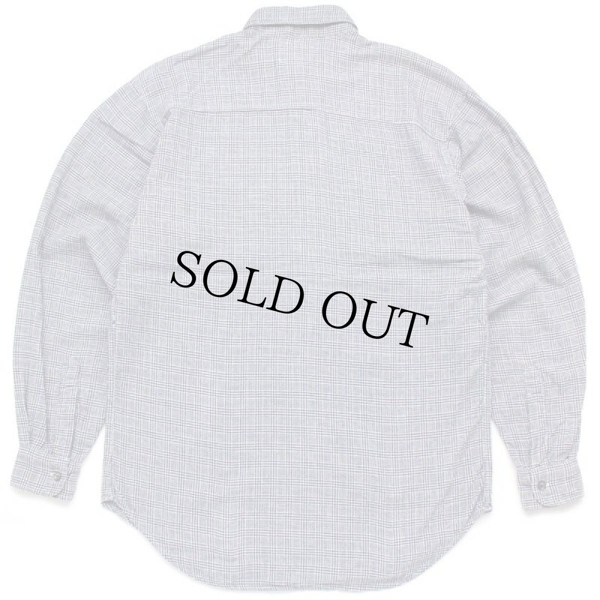 画像2: 80s GAPギャップ グレンチェック コットン ライトネルシャツ S (2)