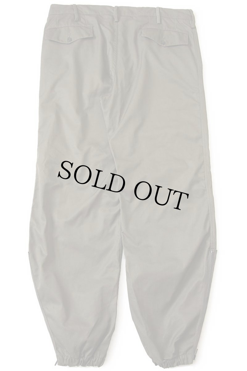 画像3: 80s イタリア軍 ワンタック パラシュートパンツ オリーブ 52 (3)