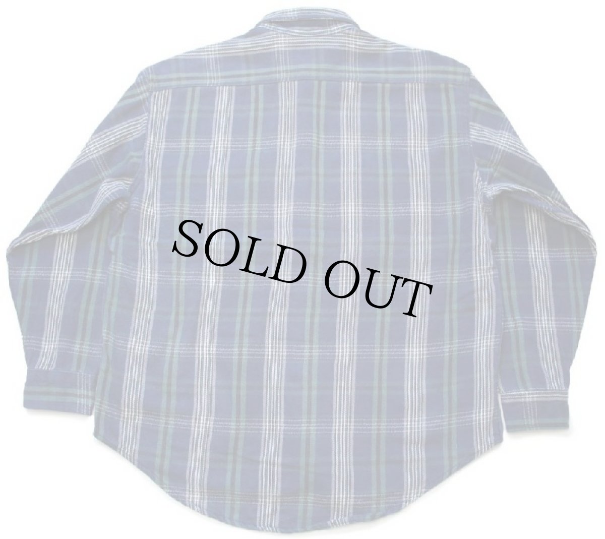 画像2: 90s USA製 STJOHN'SBAY チェック コットン フランネルシャツ L-R (2)