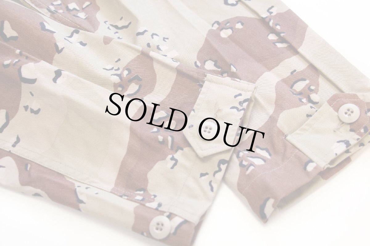 画像6: デッドストック★90s 米軍 U.S.ARMY チョコチップ デザートカモ BDU ジャケット M-R (6)