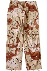 画像2: 80s 米軍 U.S.ARMY チョコチップ デザートカモ BDU カーゴパンツ M-R★A  (2)
