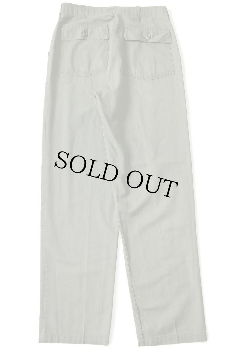 画像3: 70s 米軍 U.S.ARMY ユーティリティ ベイカーパンツ オリーブグリーン w32 (3)