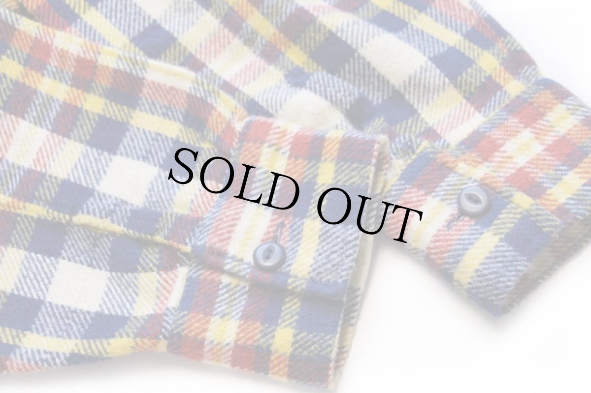 画像6: Leeリー チェック コットン フランネルシャツ★特大 ユーロ (6)