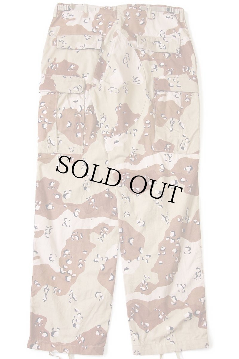 画像3: 80s 米軍 U.S.ARMY チョコチップ デザートカモ BDU カーゴパンツ M-R★A  (3)