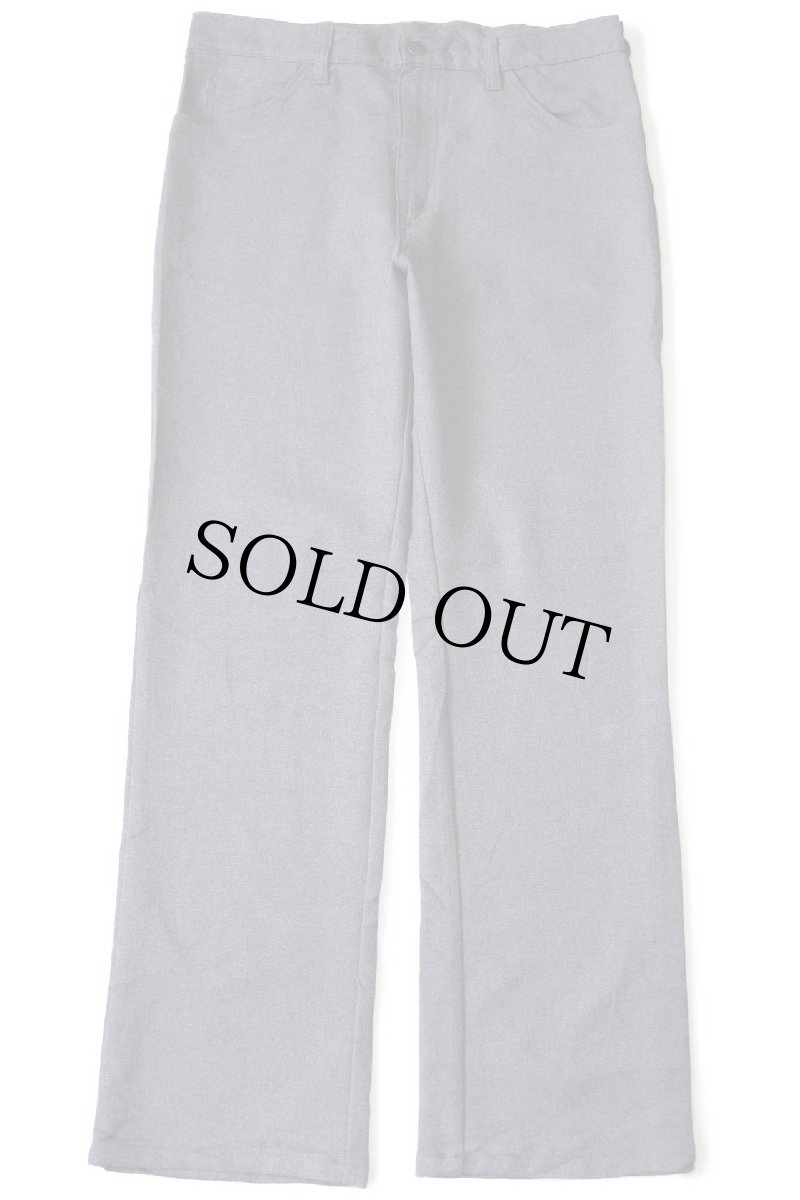 画像2: 90s USA製 Leeリー 202 ポリエステルパンツ 杢グレー w34 L32★68 スタプレ (2)