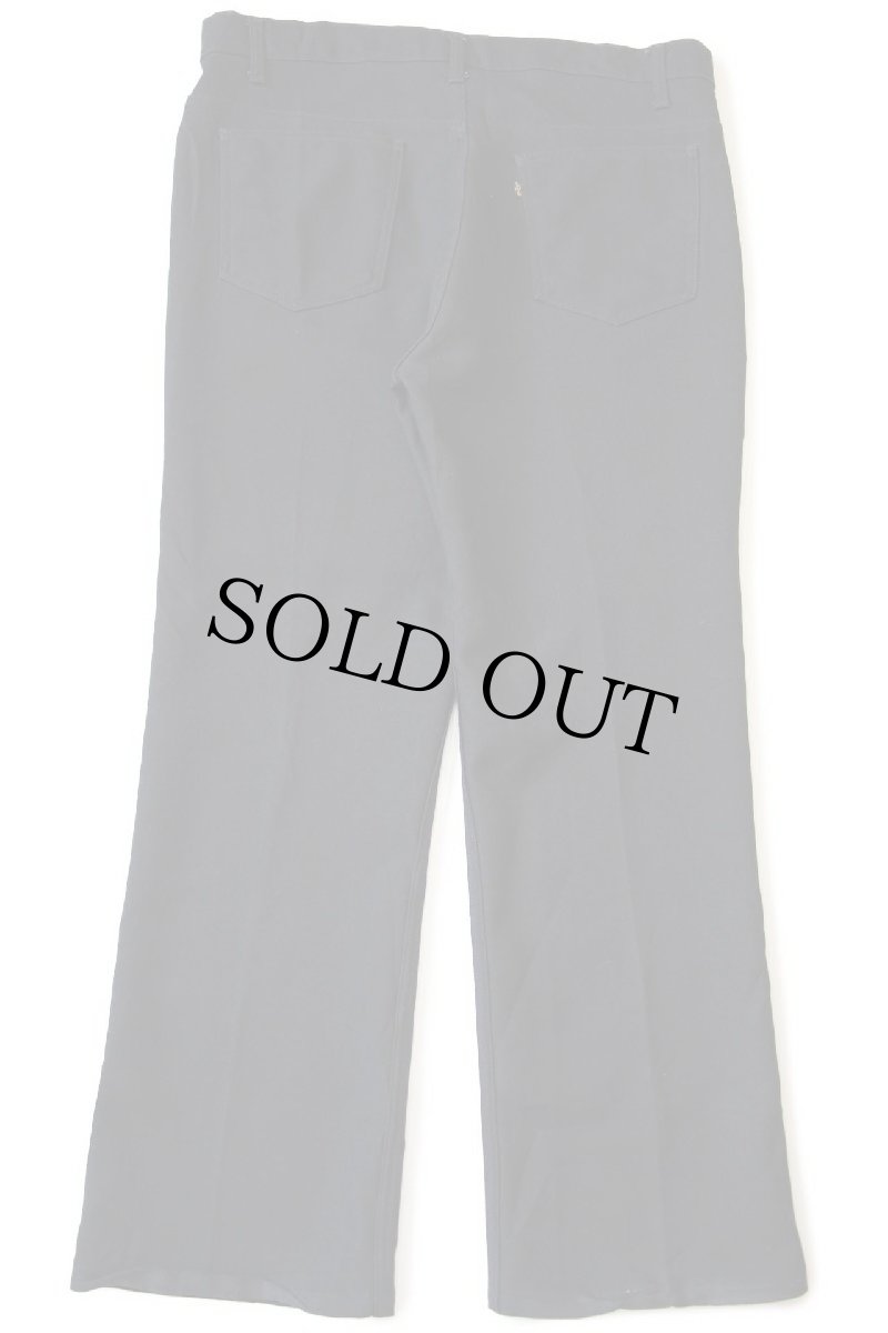 画像3: 90s USA製 Levi'sリーバイス 517 ポリエステルパンツ 黒 w38★74 スタプレ (3)