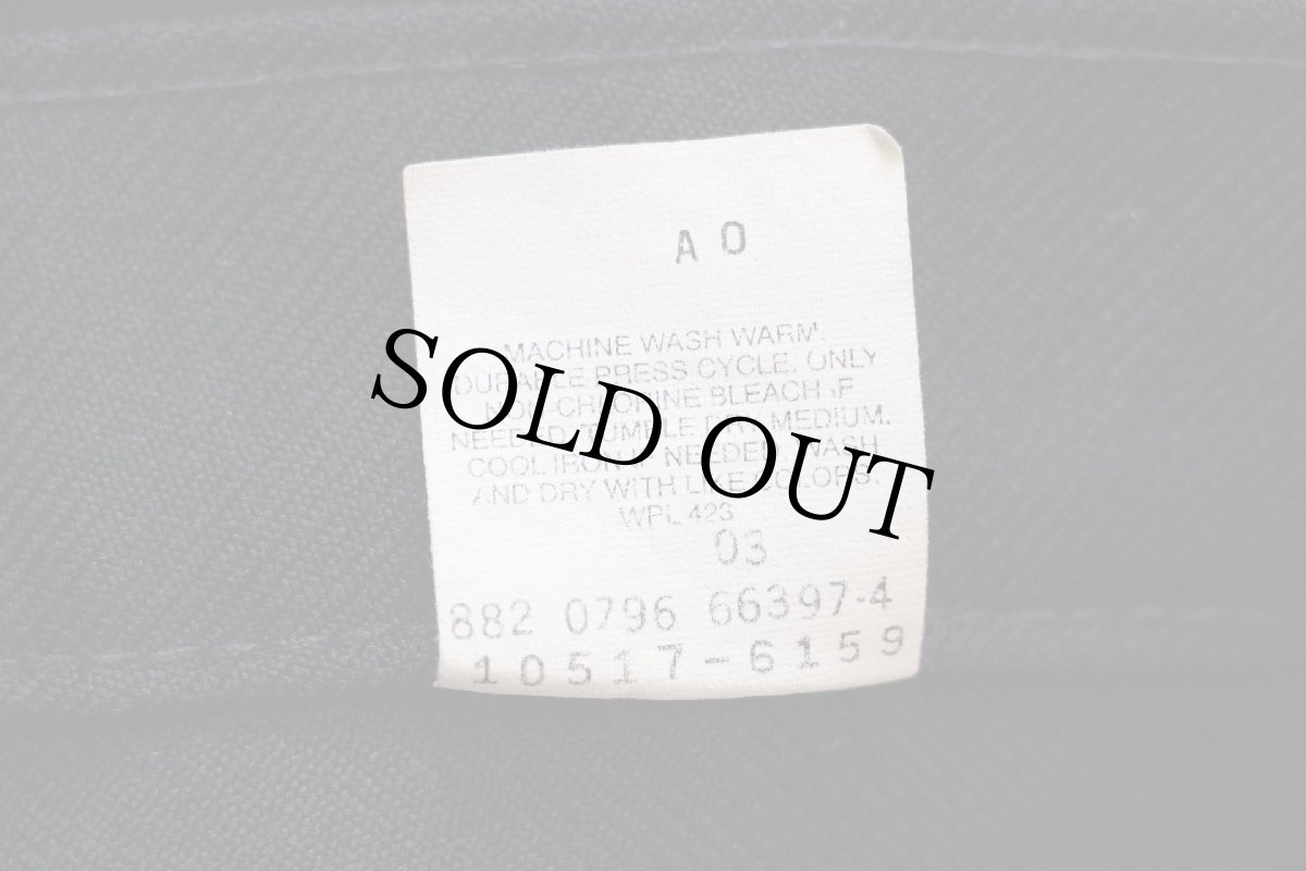 画像7: 90s USA製 Levi'sリーバイス 517 ポリエステルパンツ 黒 w38★74 スタプレ (7)