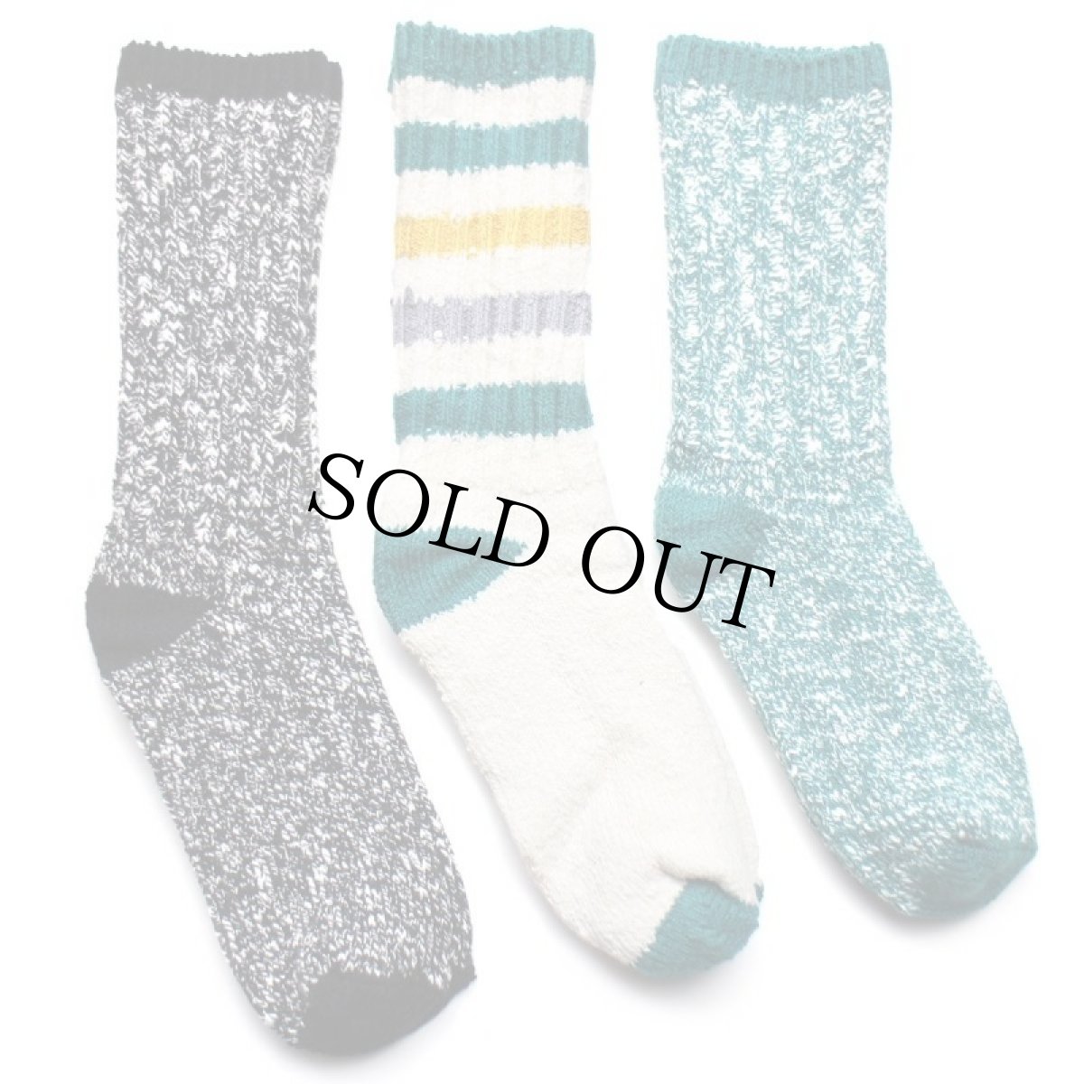 画像7: 未使用★USA製 L.L.Bean コットン ラグ ソックス ユニセックス XL 3ペア★靴下 (7)